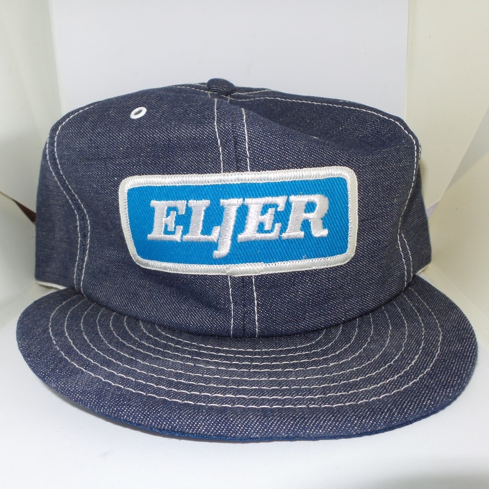 Denim Vintage Eljer Snapback hat